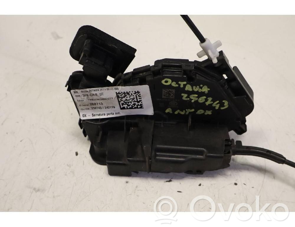 Skoda Octavia Mk3 (5E) Serratura portiera anteriore
