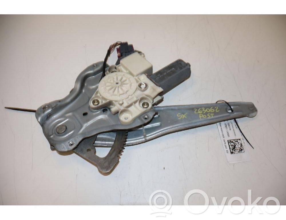 Toyota Avensis T250 Alzacristalli manuale della portiera posteriore 
