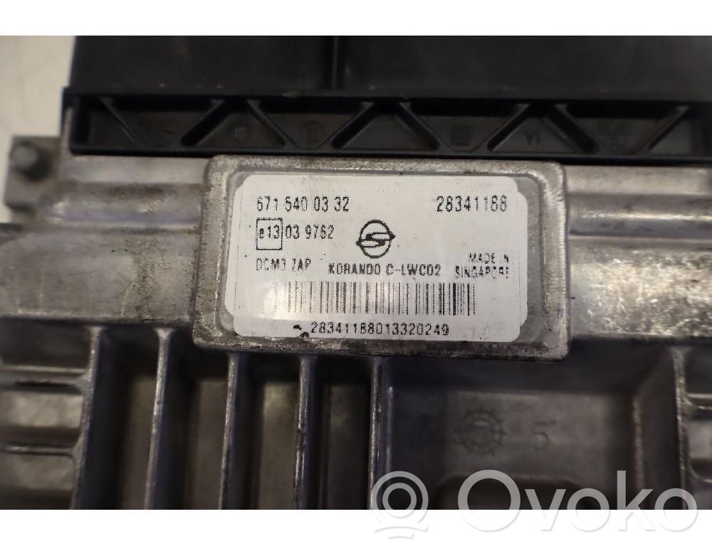 SsangYong Korando Fuel injection control unit/module 