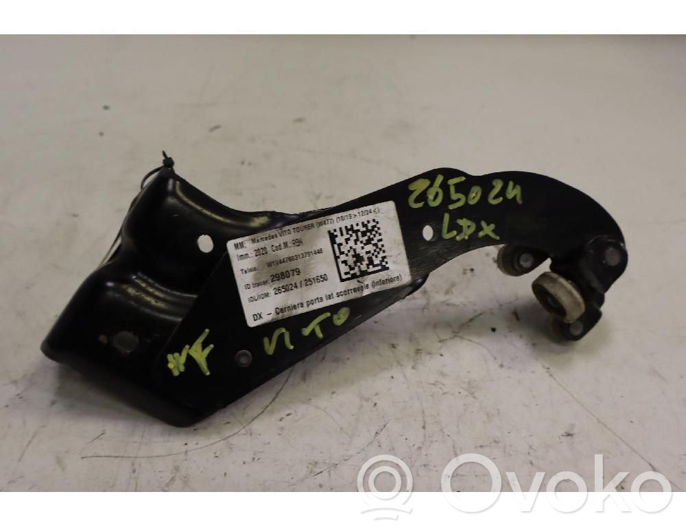 Mercedes-Benz Vito Viano W447 Guida/cerniera superiore del rullo del portellone scorrevole