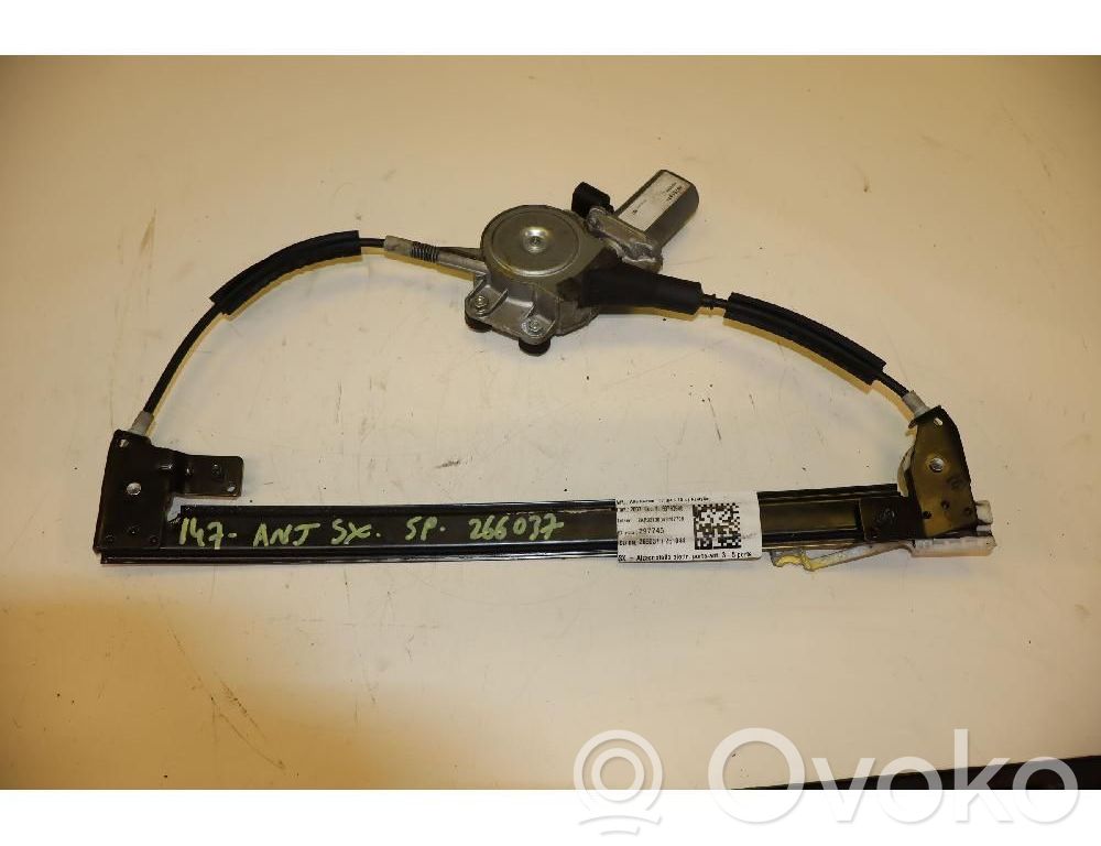 Alfa Romeo 147 Alzacristalli della portiera anteriore con motorino 