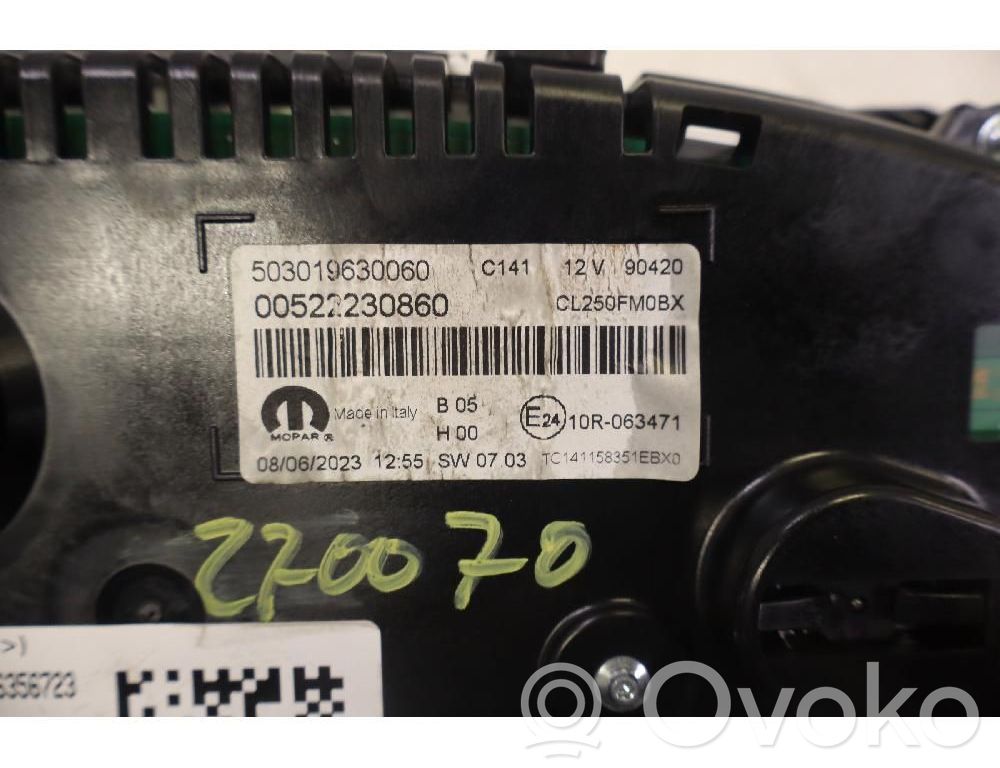 Fiat Ducato Tachimetro (quadro strumenti)