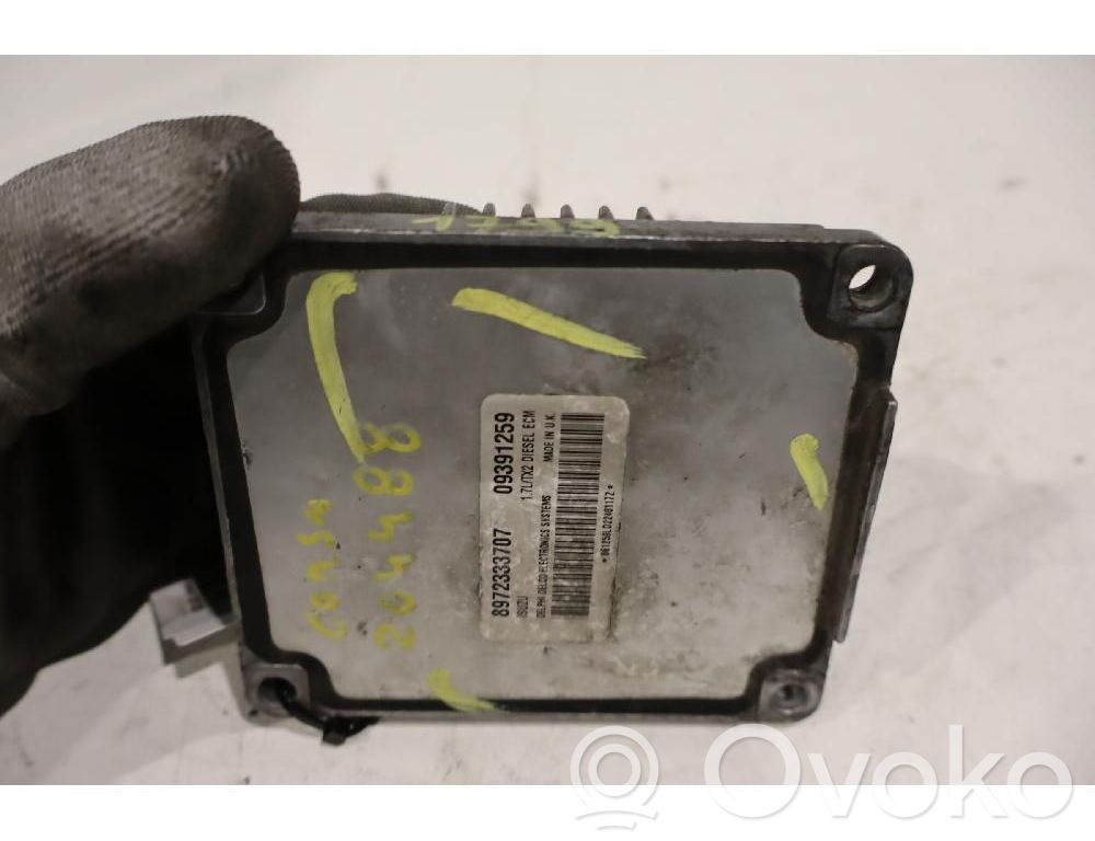 Unidad de control/módulo de la bomba de inyección de combustible   09391259