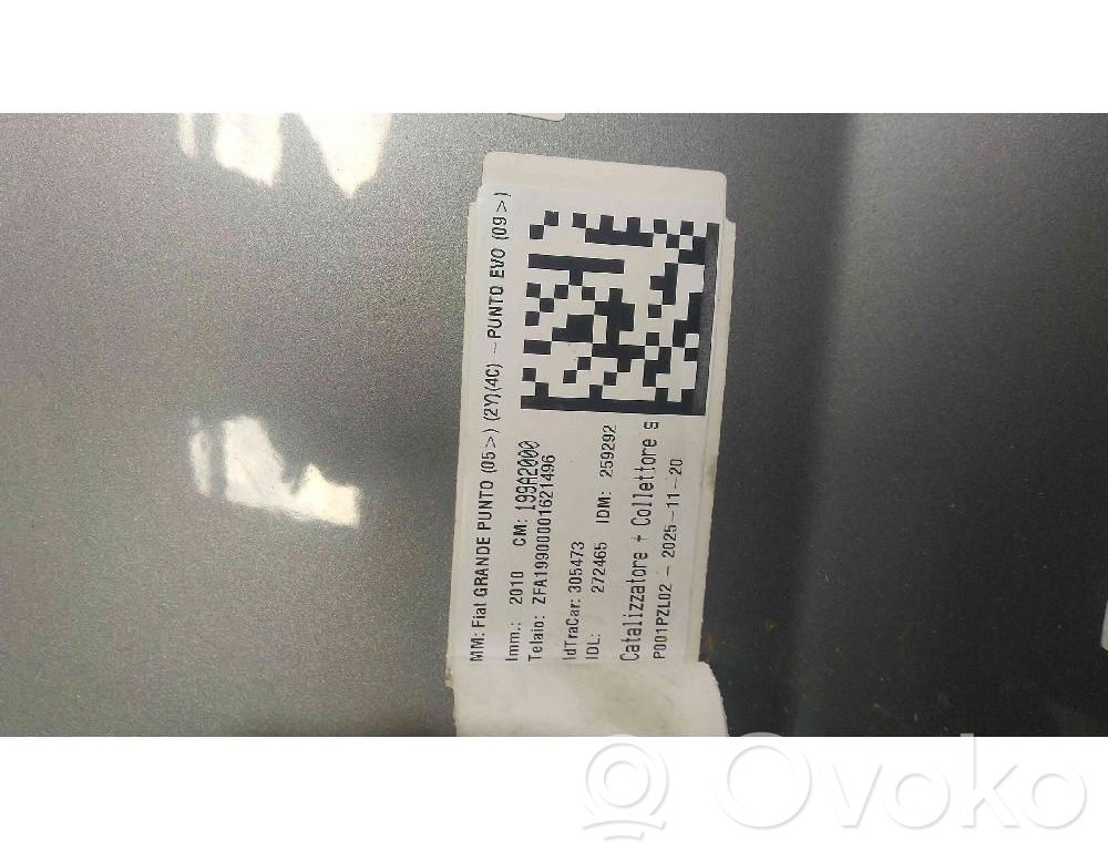 Fiat Grande Punto Filtru de particule catalizator/FAP/DPF 