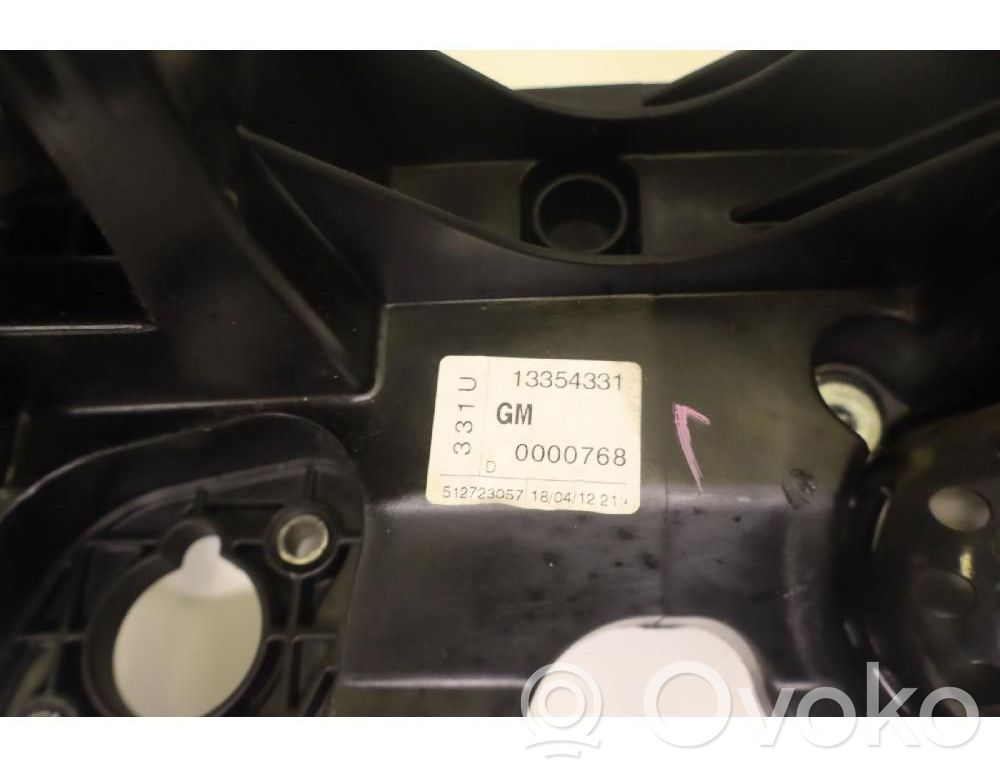 Opel Astra J Assemblage pédale 
