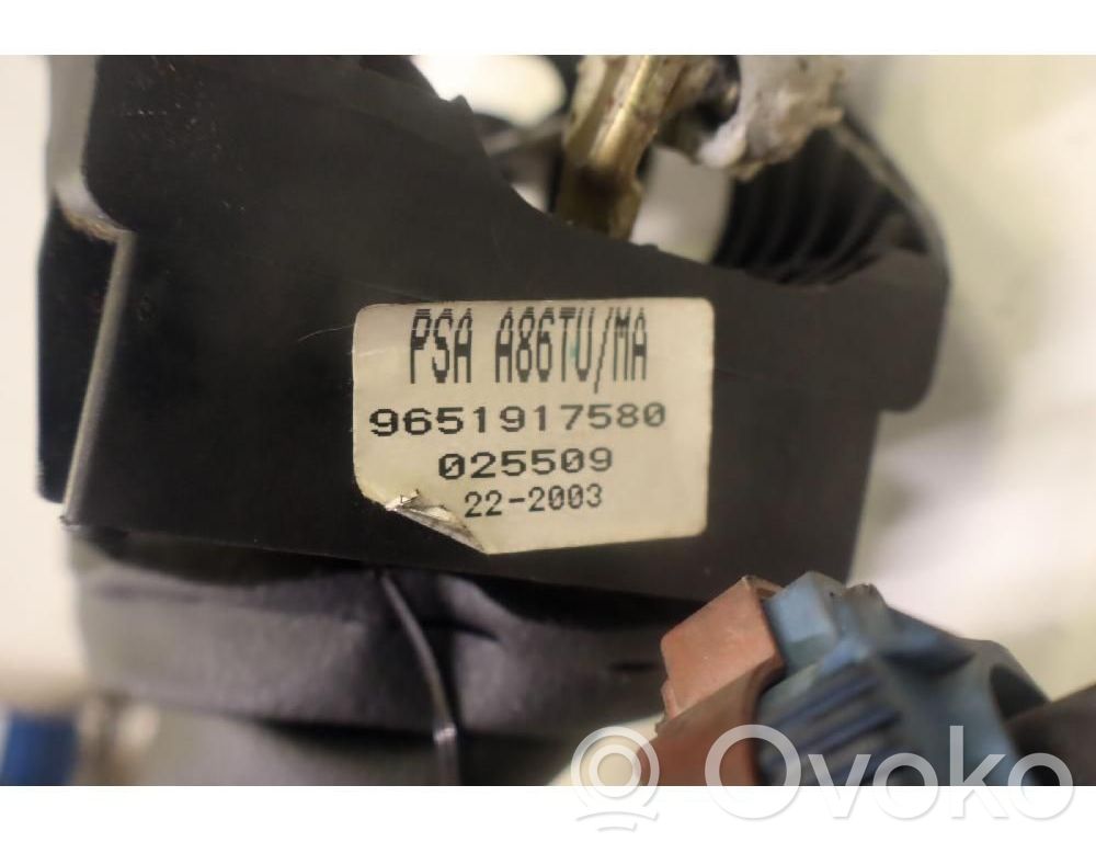 Selector caja de cambios   9651917580