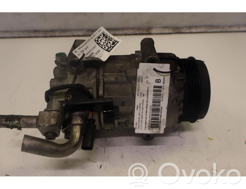 Mercedes-Benz B W245 Compressore aria condizionata (A/C) (pompa)
