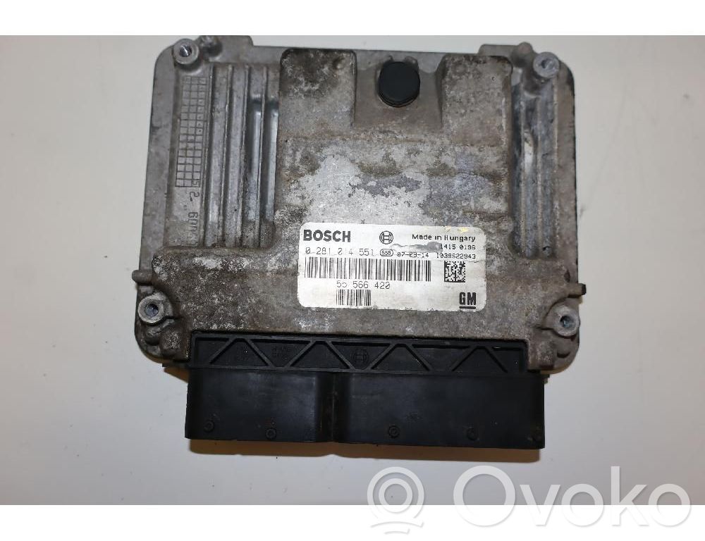 Unité / module de commande d'injection de carburant   0281014551