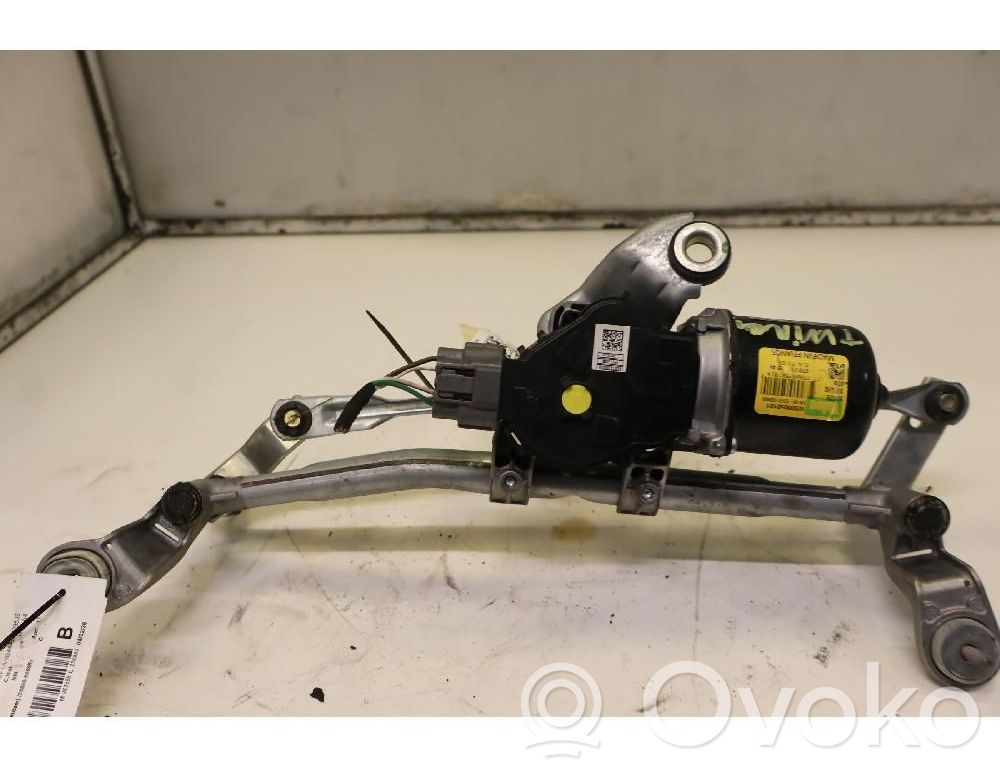 Renault Twingo III Wischergestänge Wischermotor vorne 