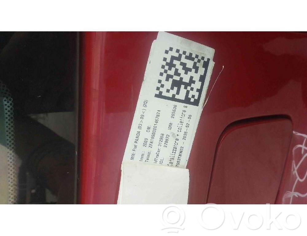 Fiat Panda II Filtr cząstek stałych Katalizator / FAP / DPF 