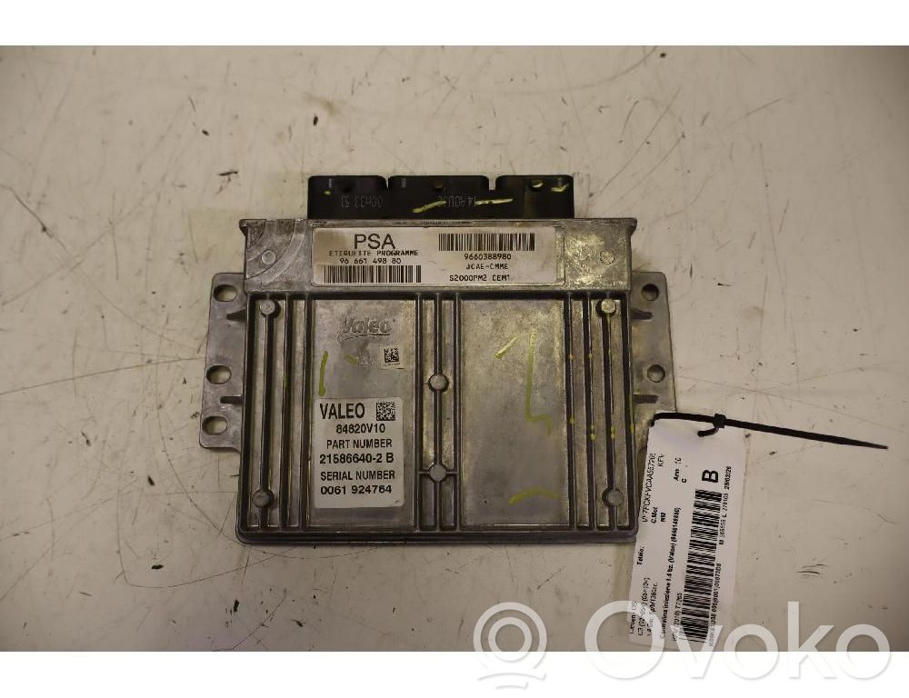 Citroen C3 Fuel injection control unit/module 