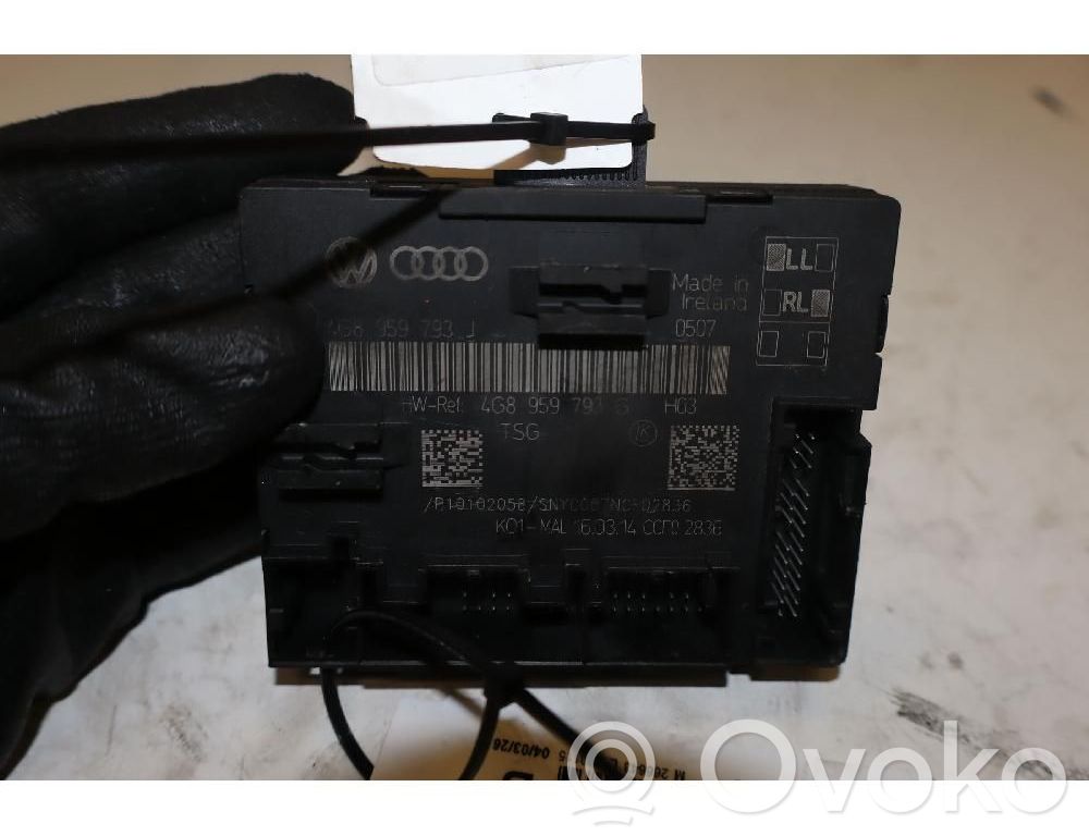 Audi A6 S6 C7 4G Module confort 
