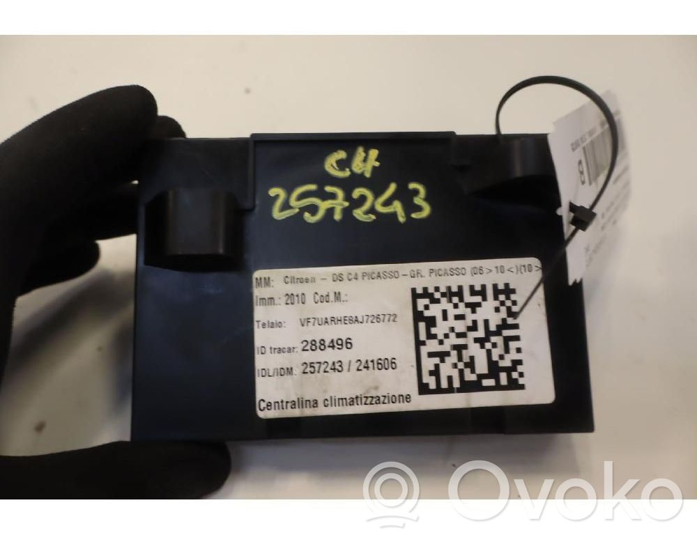 Citroen C4 Grand Picasso Centralina aria condizionata/riscaldamento