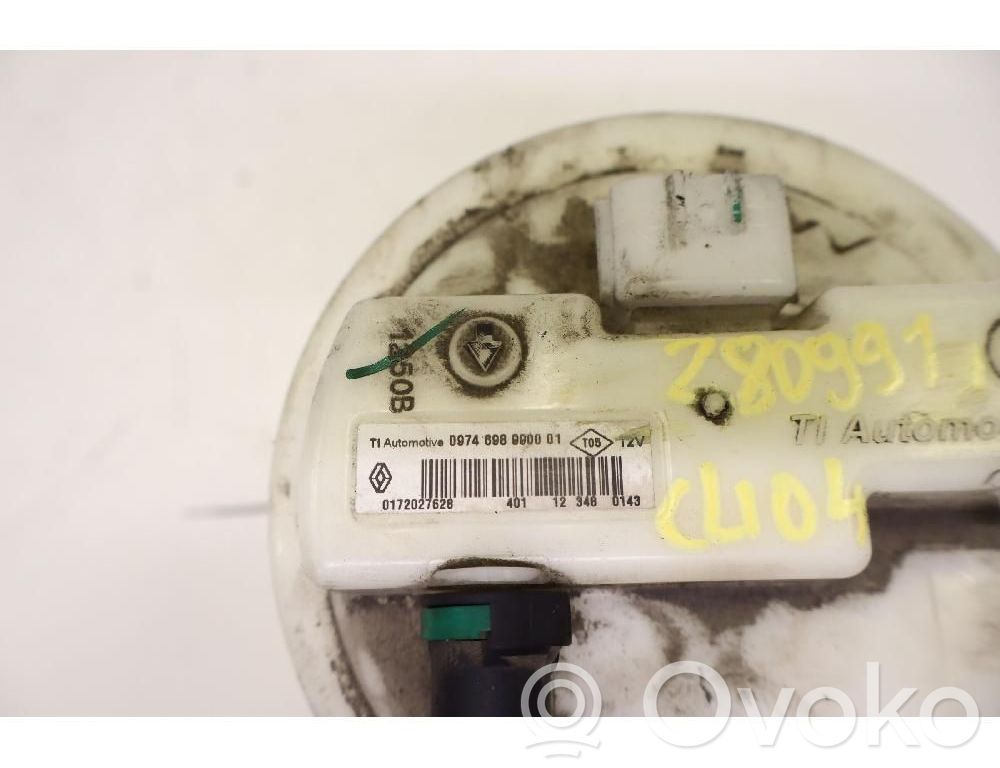 Renault Clio IV Pompa carburante immersa 
