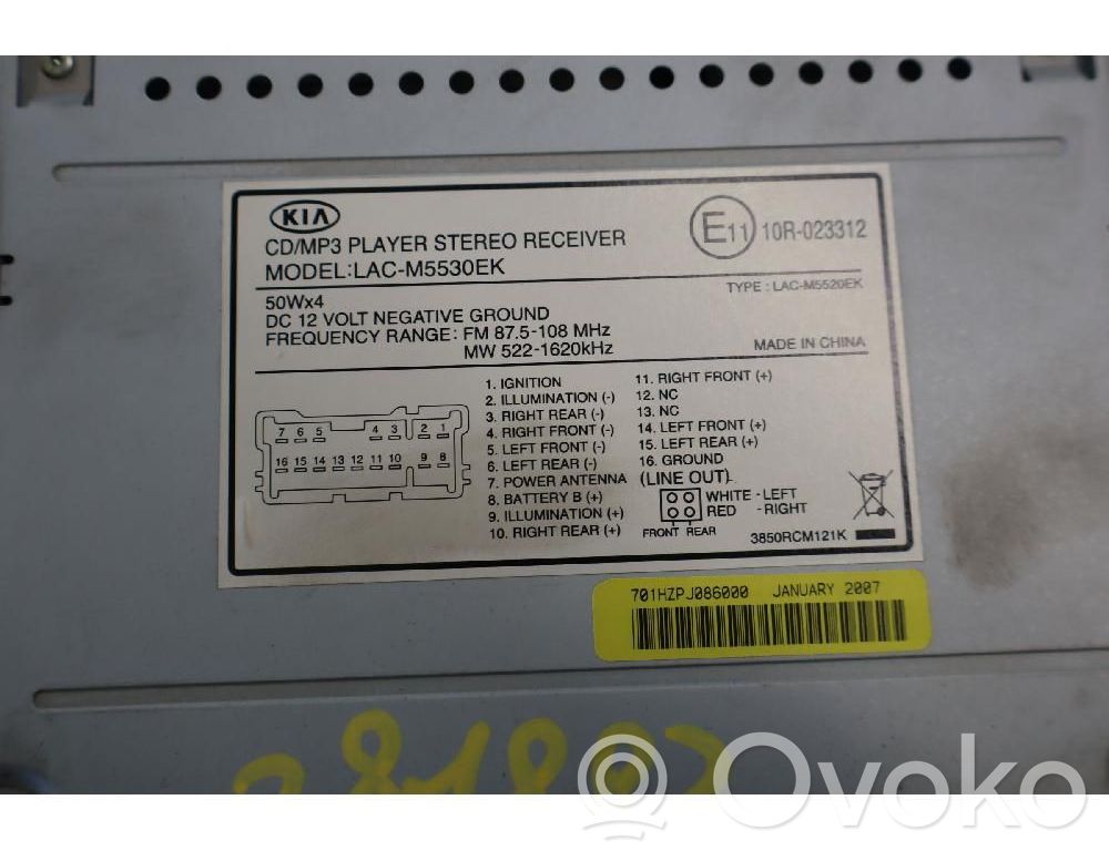 Panel / Radioodtwarzacz CD/DVD/GPS