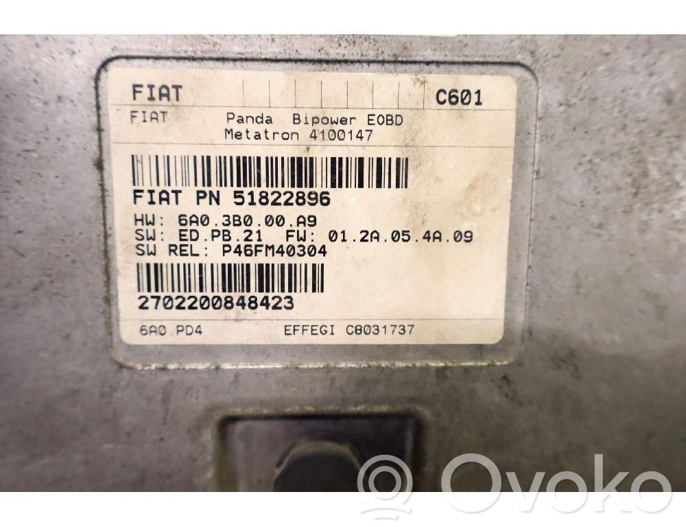 Fiat Panda II Unité de contrôle climatisation / chauffage