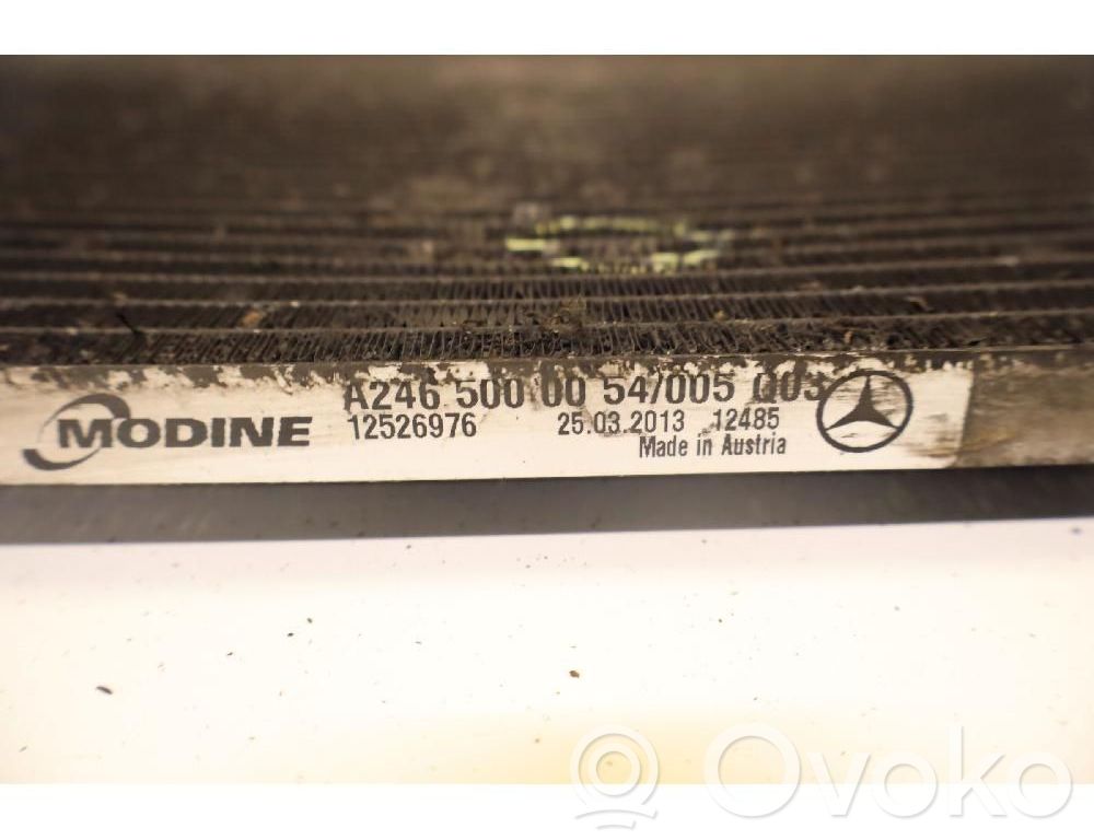 Mercedes-Benz A W176 Jäähdyttimen lauhdutin (A/C) 
