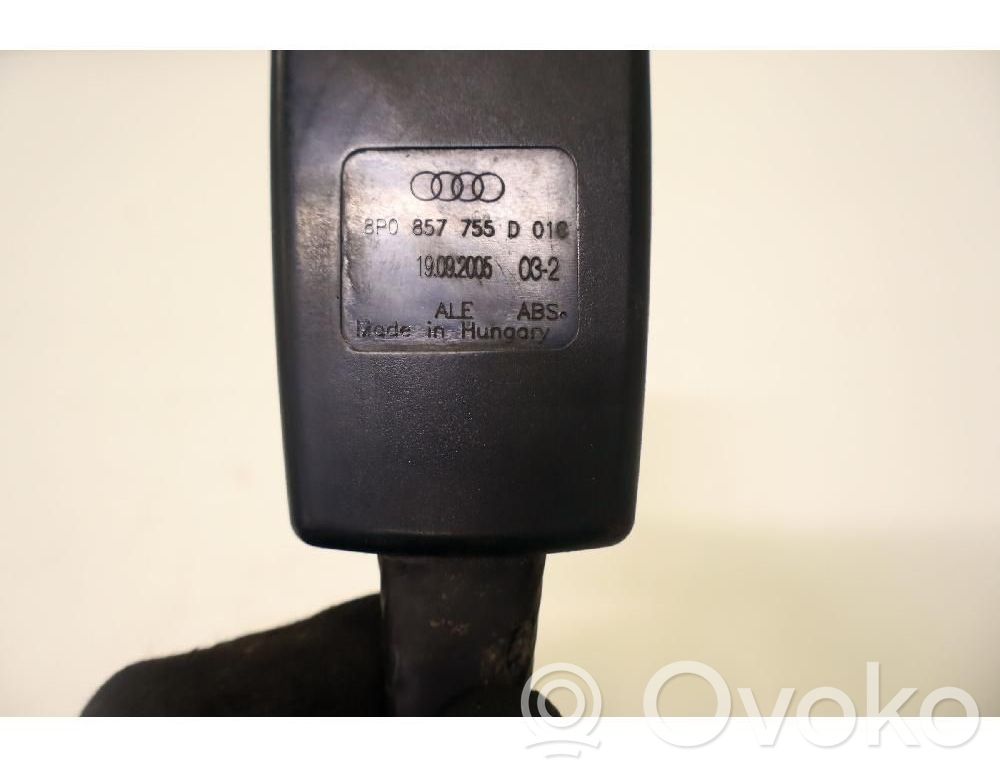 Audi A3 S3 8P Hebilla del cinturón delantero 