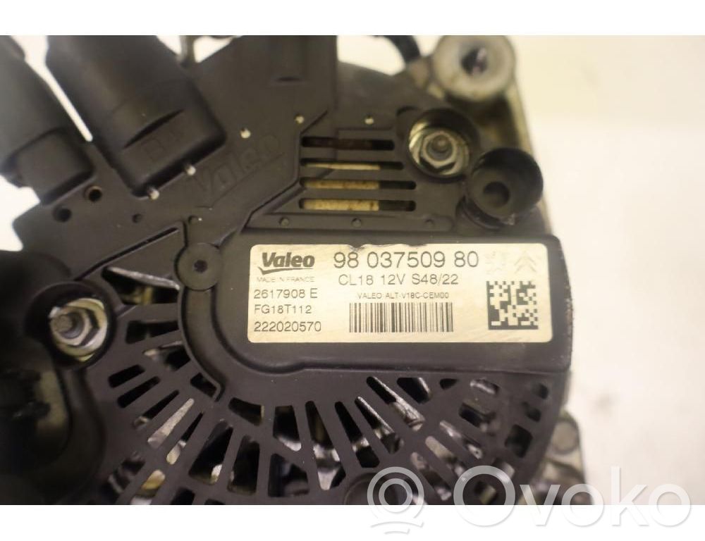Alternator   9803750980