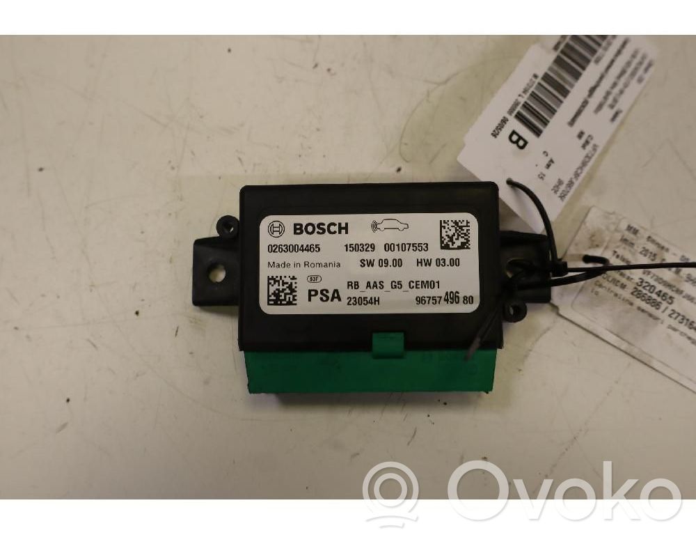 Citroen C4 II Picasso Sensor de aparcamiento PDC 