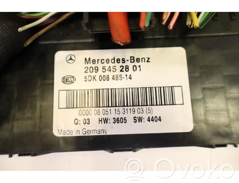 Mercedes-Benz CLK A209 C209 Modul siguranțe 