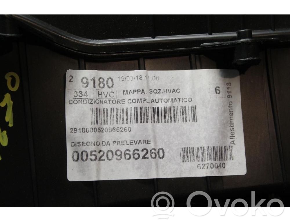 Fiat 500X Nagrzewnica / Komplet 