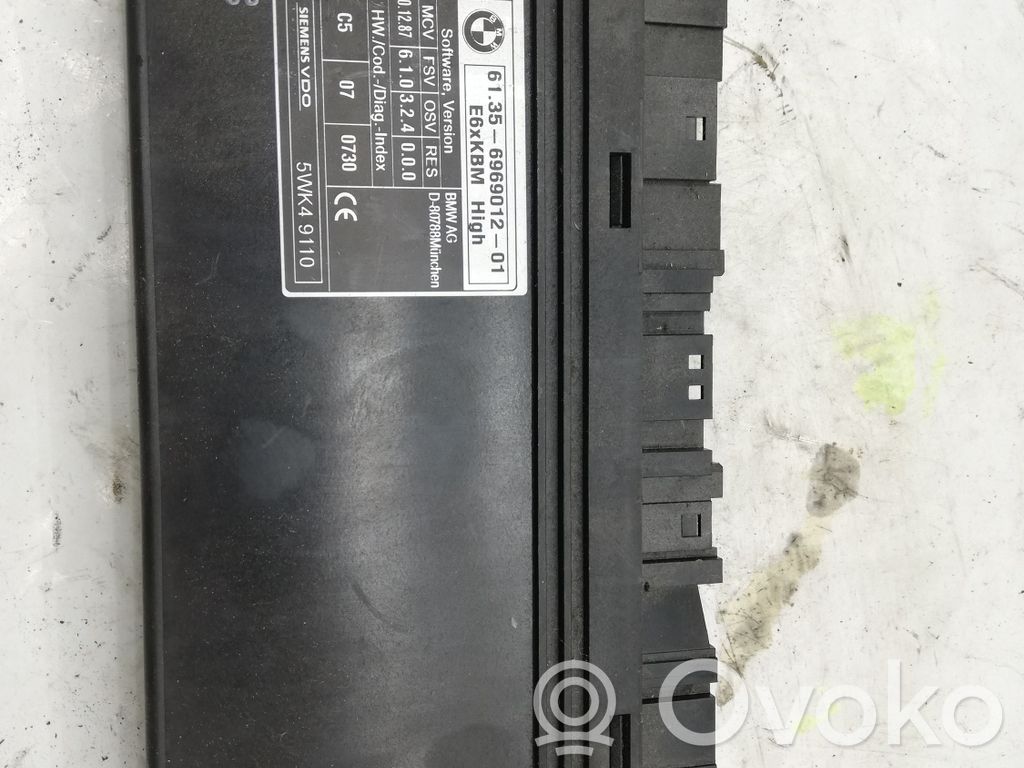 BMW 5 E60 E61 Komforto modulis 