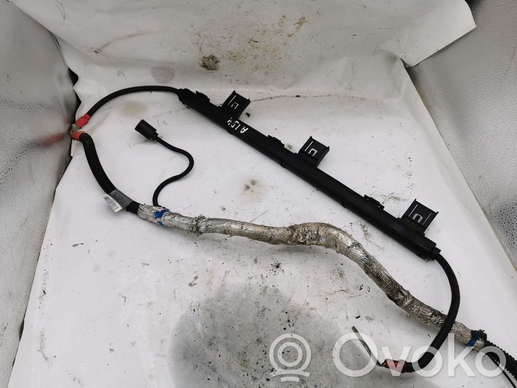 BMW 1 E81 E87 Pliusinis laidas (akumuliatoriaus) 