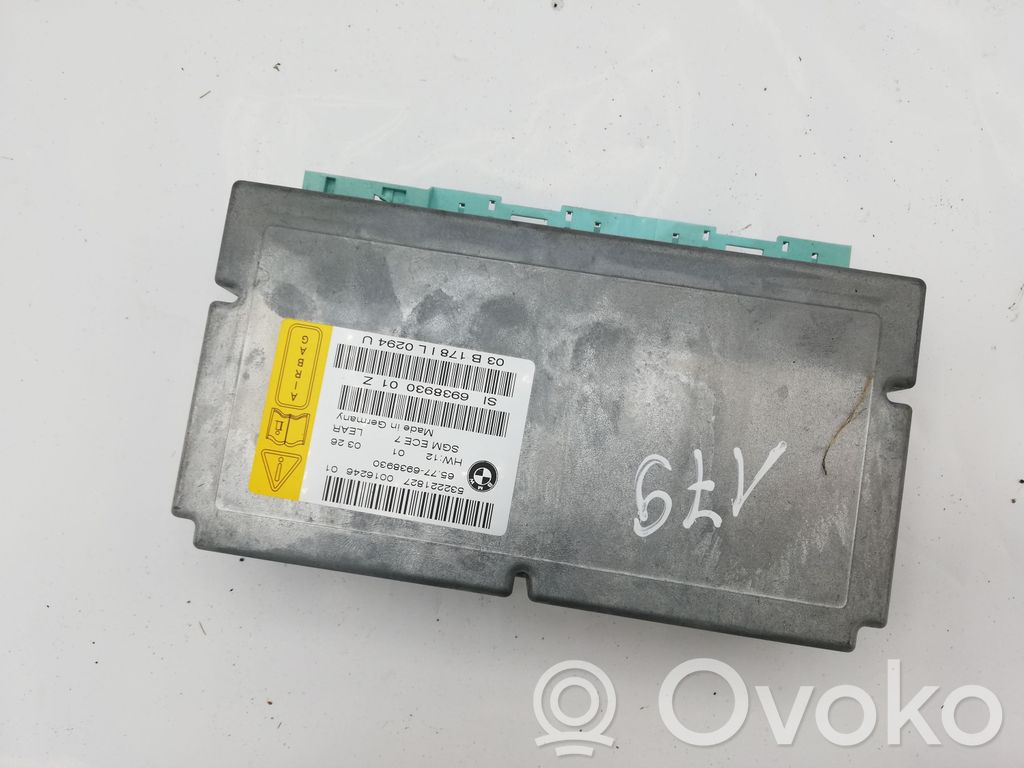 BMW 5 E60 E61 Airbag control unit/module 