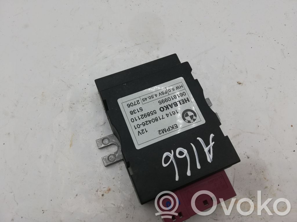 BMW 3 E90 E91 Fuel injection pump control unit/module 