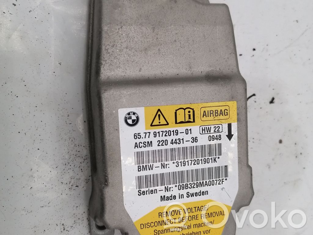 BMW 5 E60 E61 Airbag control unit/module 