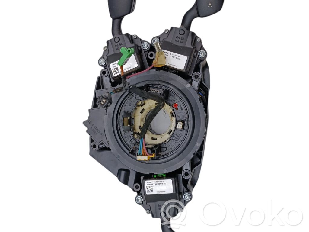BMW 5 E60 E61 Leva/interruttore dell’indicatore di direzione e tergicristallo 