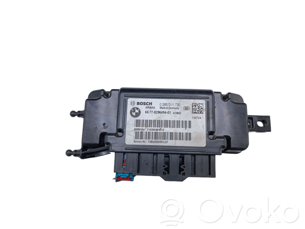 BMW 3 F30 F35 F31 Airbag control unit/module 