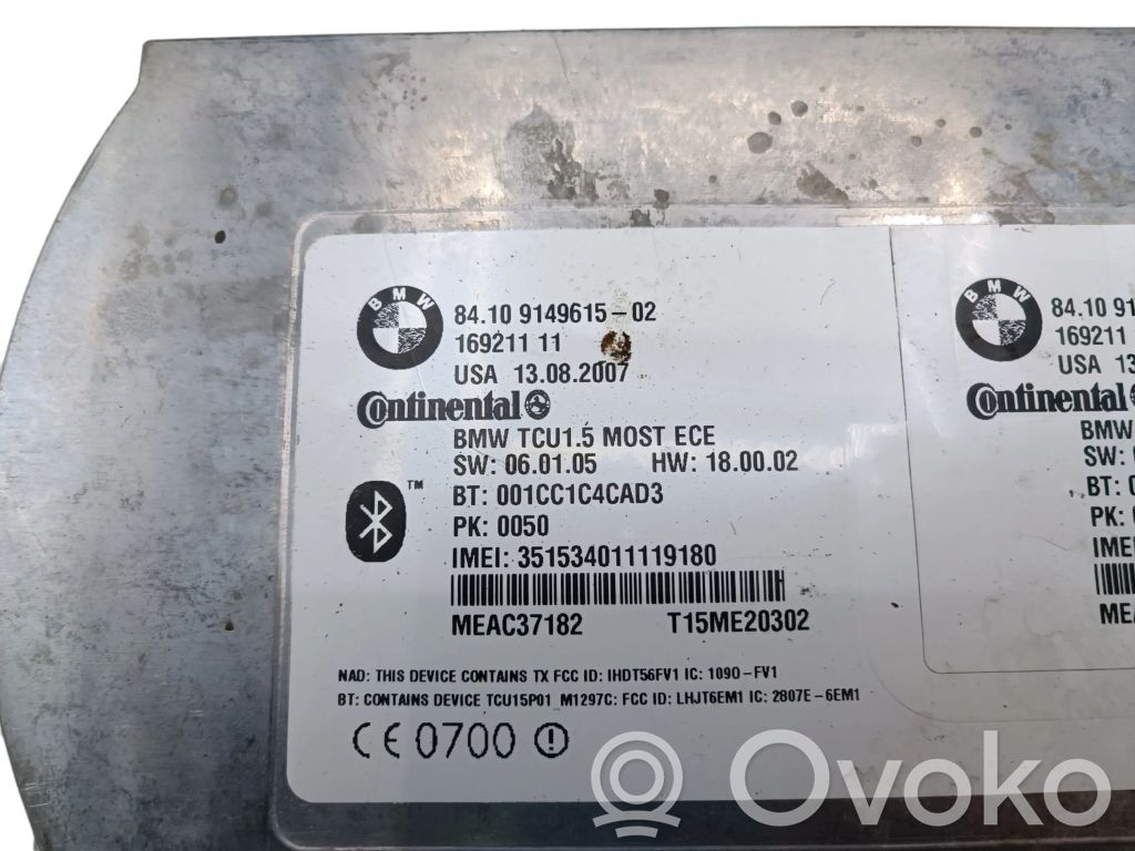 BMW 5 E60 E61 Bluetooth modulis 