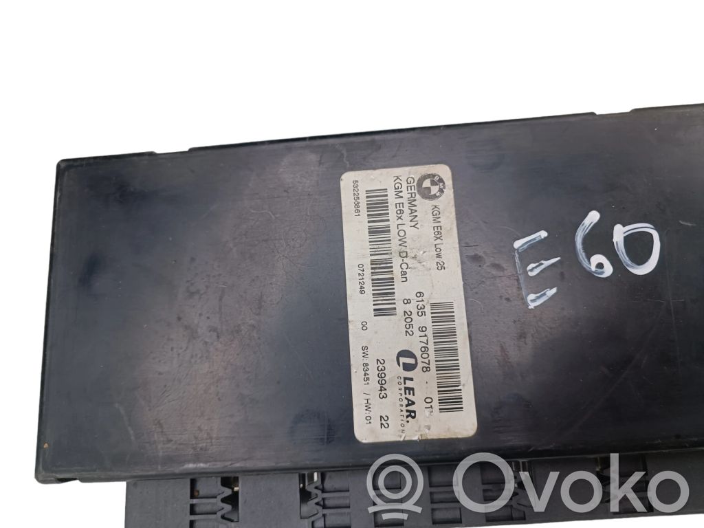 BMW 5 E60 E61 Komforta modulis 