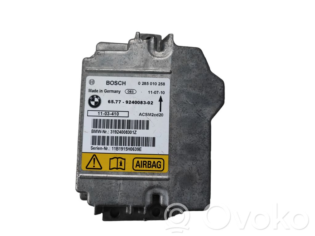 BMW X5 E70 Airbag control unit/module 