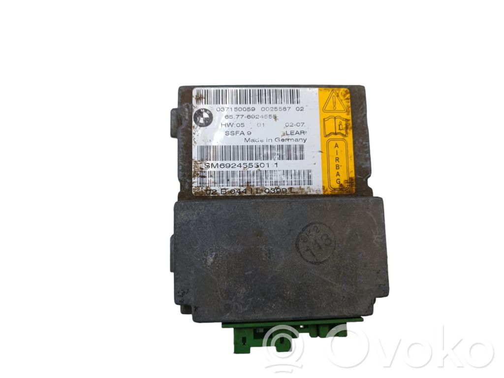 Airbag control unit/module   65776924555,6924555,037150059