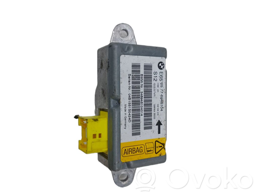 BMW 7 E65 E66 Airbag deployment crash/impact sensor 