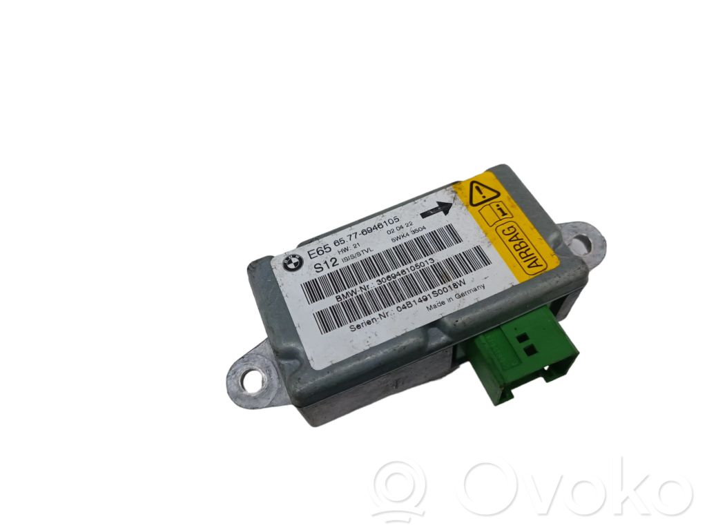 BMW 7 E65 E66 Airbag deployment crash/impact sensor 