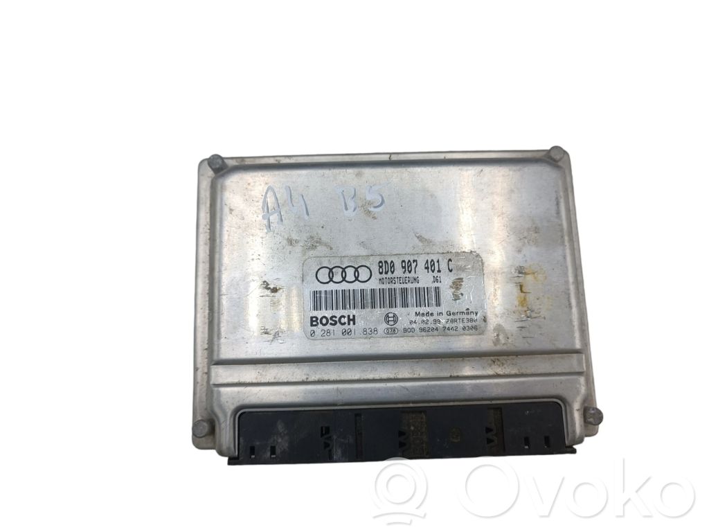 Audi A4 S4 B5 8D Engine control unit/module 