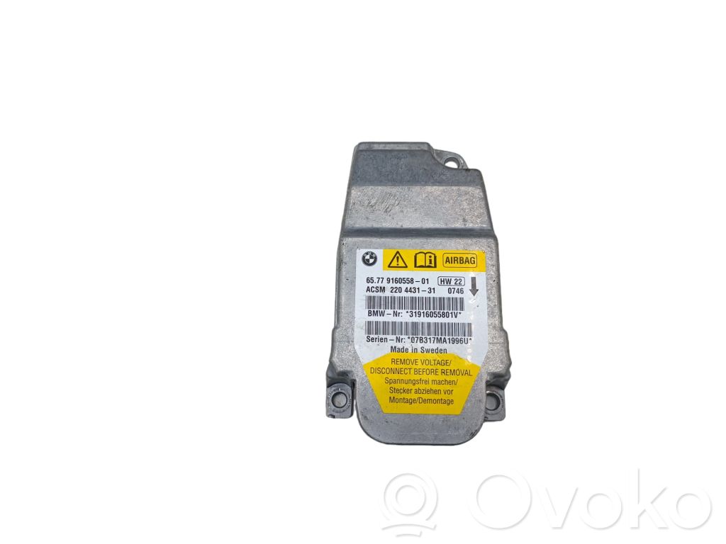 BMW 5 E60 E61 Airbag control unit/module 