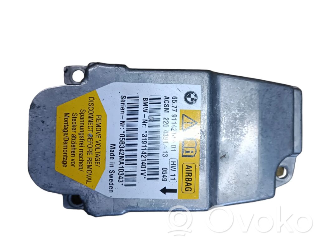 BMW 5 E60 E61 Airbag control unit/module 
