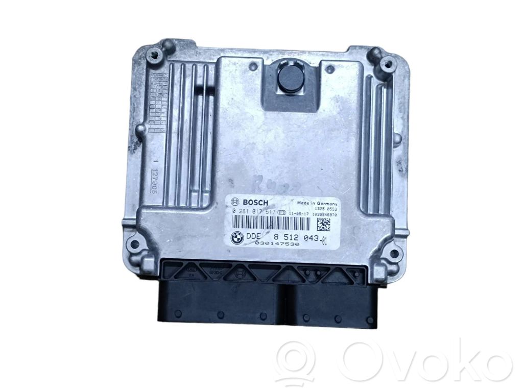 BMW 3 E90 E91 Variklio valdymo blokas 