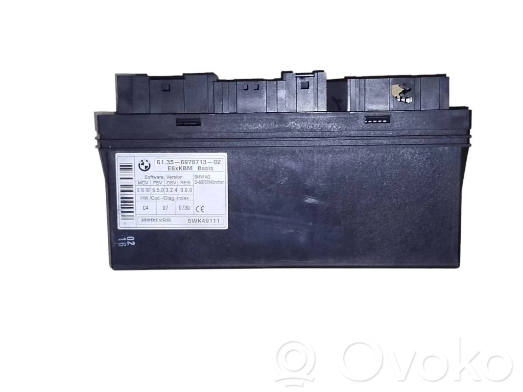 BMW 5 E60 E61 Komforta modulis 