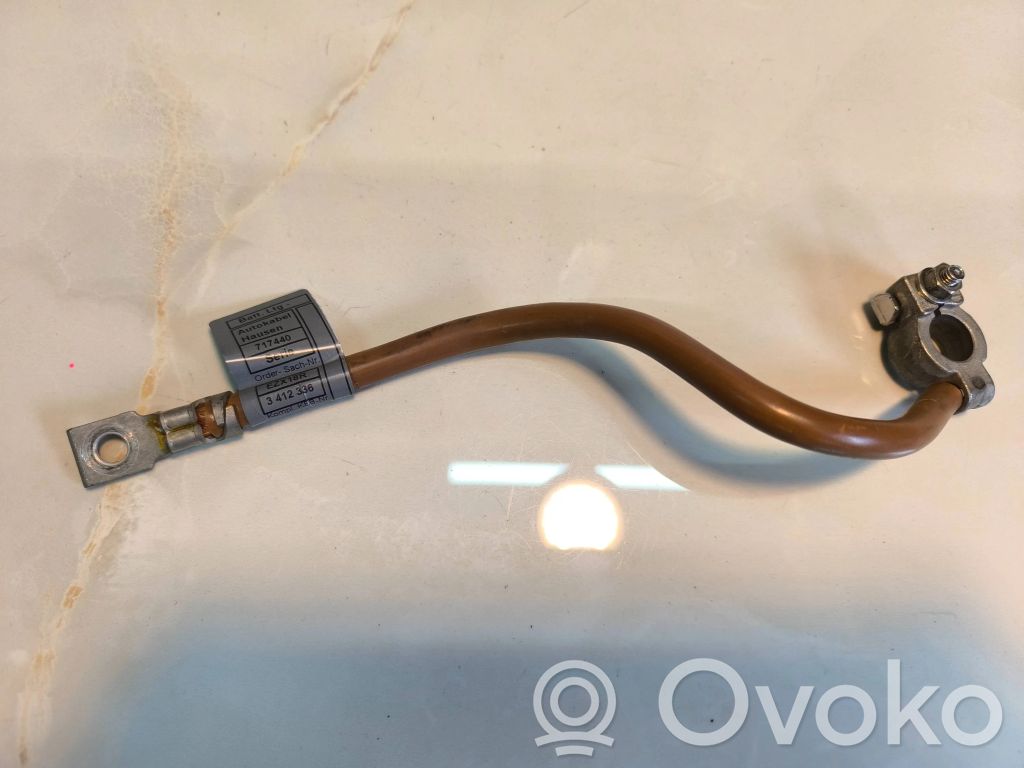 BMW X3 E83 Negative earth cable (battery) 