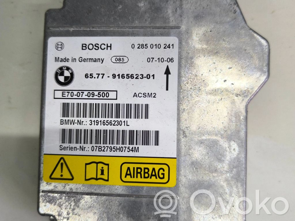 BMW X5 E70 Airbag control unit/module 