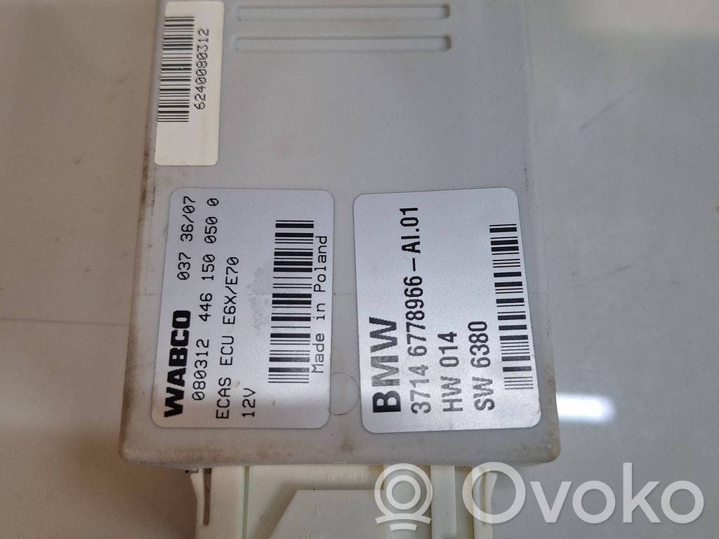 BMW X5 E70 Air suspension control unit module (rear) 