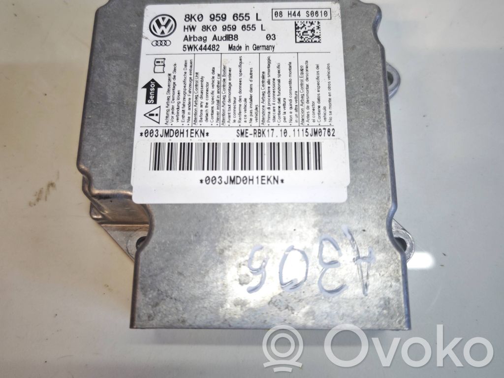 Audi A4 S4 B8 8K Airbag control unit/module 