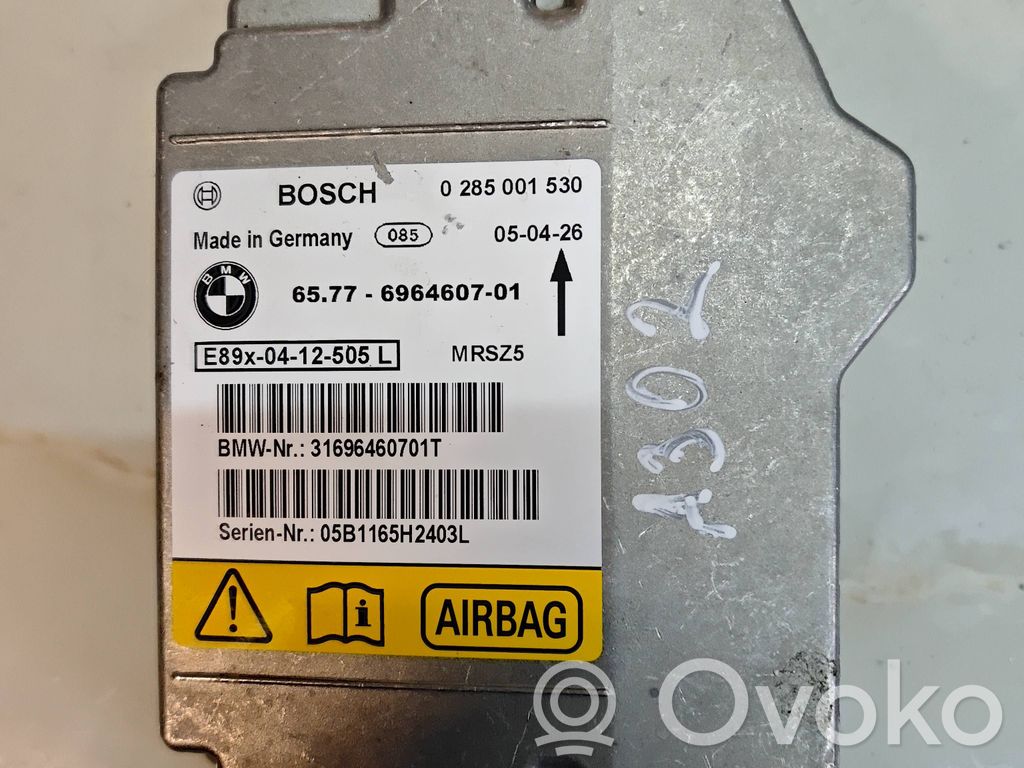 Airbagsteuergerät   6964607,0285001530,05B1165H2403L,31696460701T