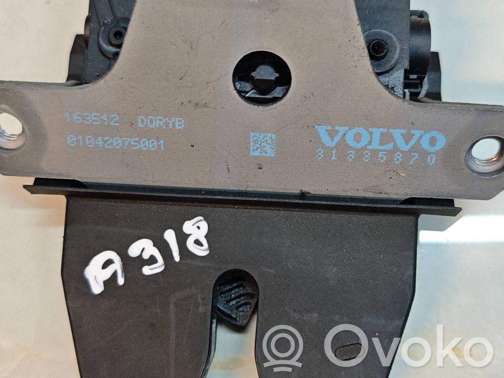 Volvo V40 Tailgate/trunk/boot lock/catch/latch 
